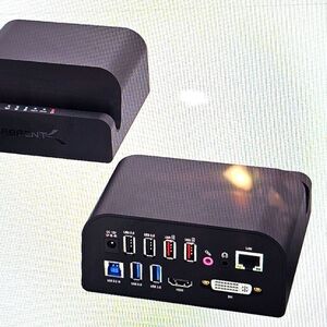 Black Computer Cable Adapter